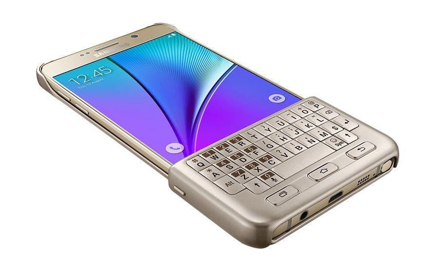 Samsung Protective Keyboard Cover Arabic For Galaxy Note 5 - Gold