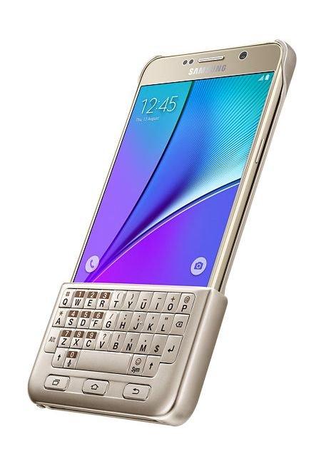 Samsung Protective Keyboard Cover Arabic For Galaxy Note 5 - Gold
