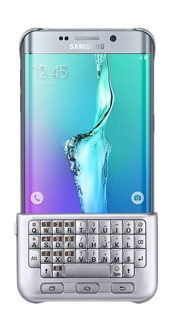 Samsung Protective Keyboard Cover Arabic For Galaxy S6 Edge Plus - Silver