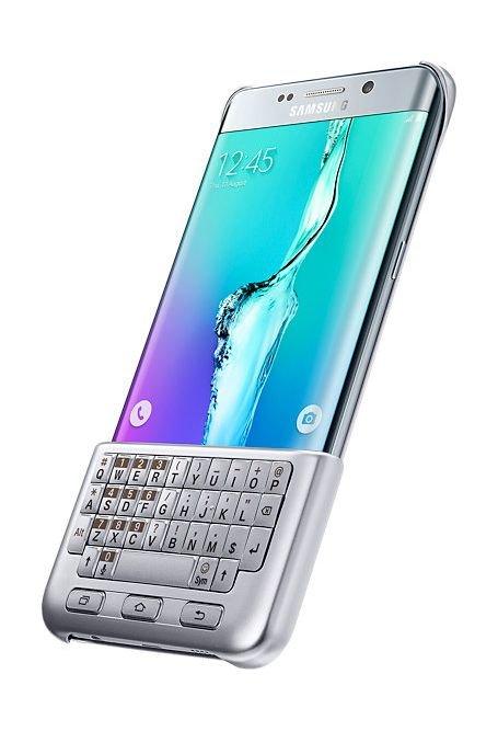 Samsung Protective Keyboard Cover Arabic For Galaxy S6 Edge Plus - Silver