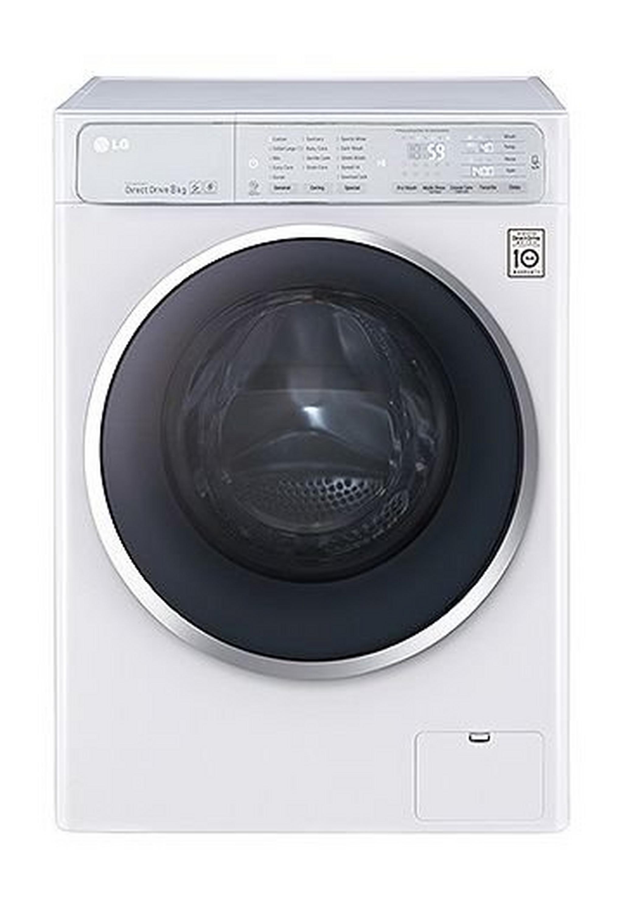 LG Front Load Washer/Dryer 9/6 KG (WS0906WH) - White