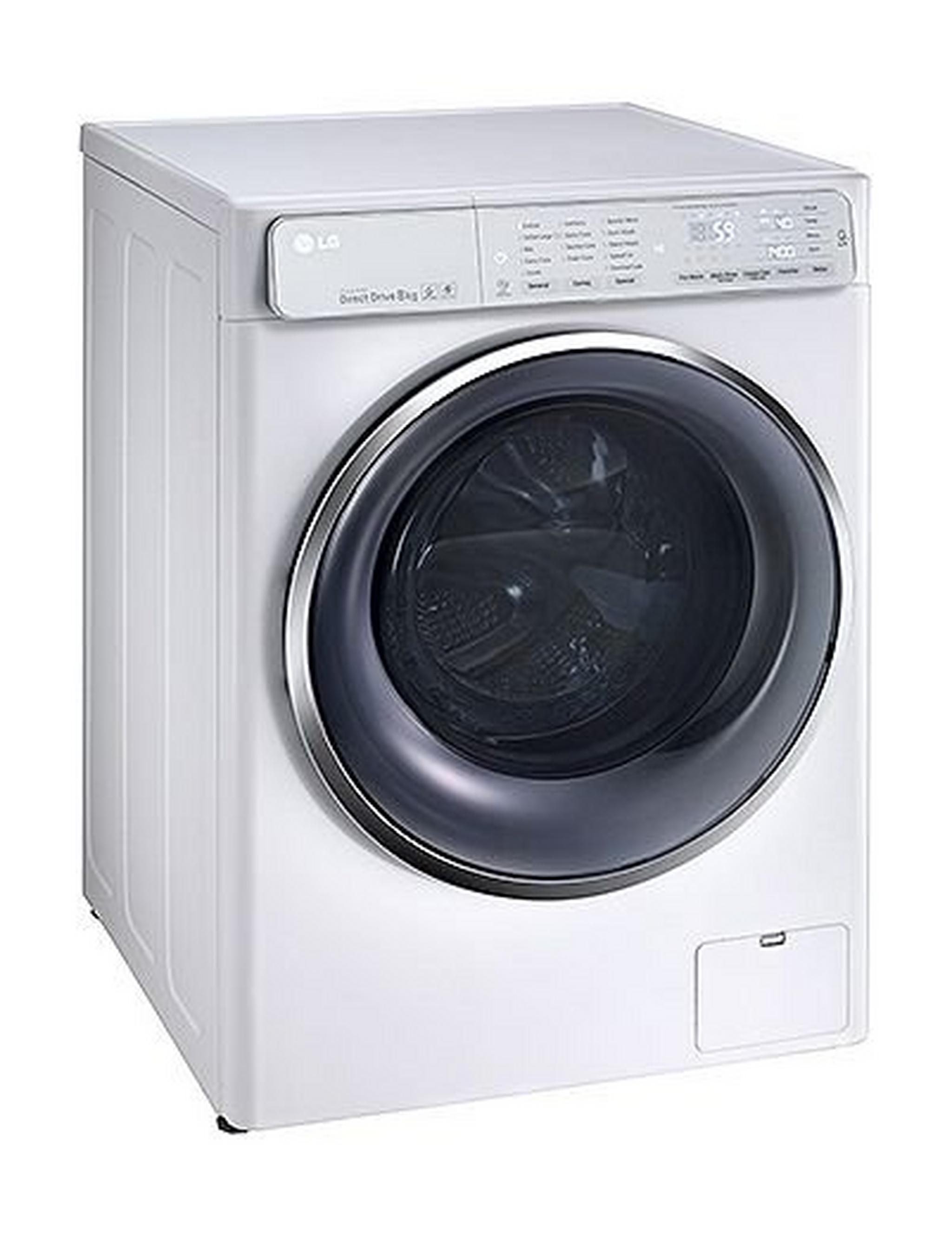 LG Front Load Washer/Dryer 9/6 KG (WS0906WH) - White