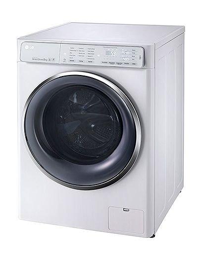 LG Front Load Washer/Dryer 9/6 KG (WS0906WH) White Price in Kuwait Xcite