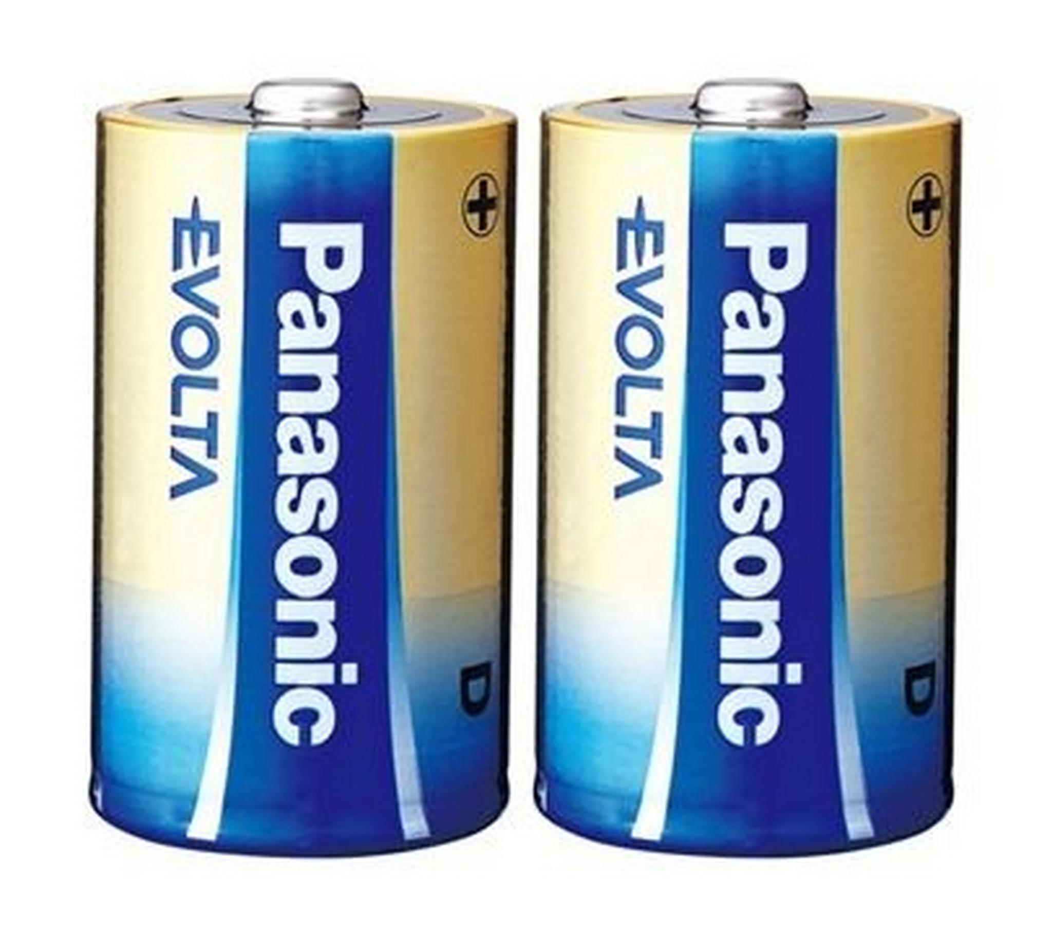 Panasonic Evolta D 2PK Battery (LR20EG/2B)