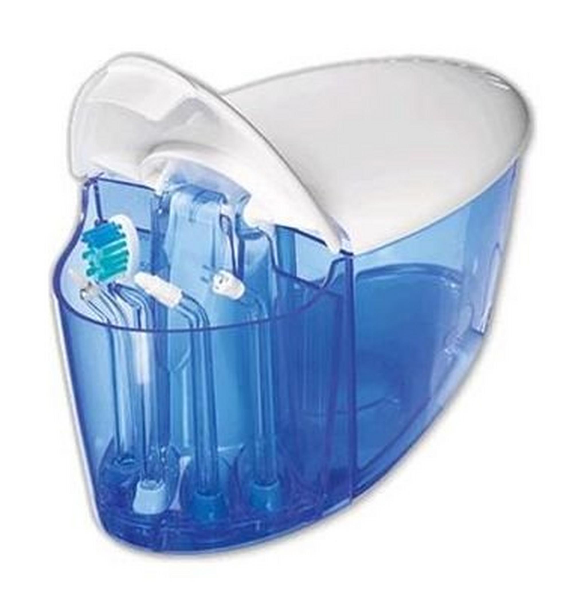 جهاز تنظيف الأسنان وإزالة الترسبات بالماء مع فرشاة أسنان من ووتربيك – أزرق - (WP-900E2)