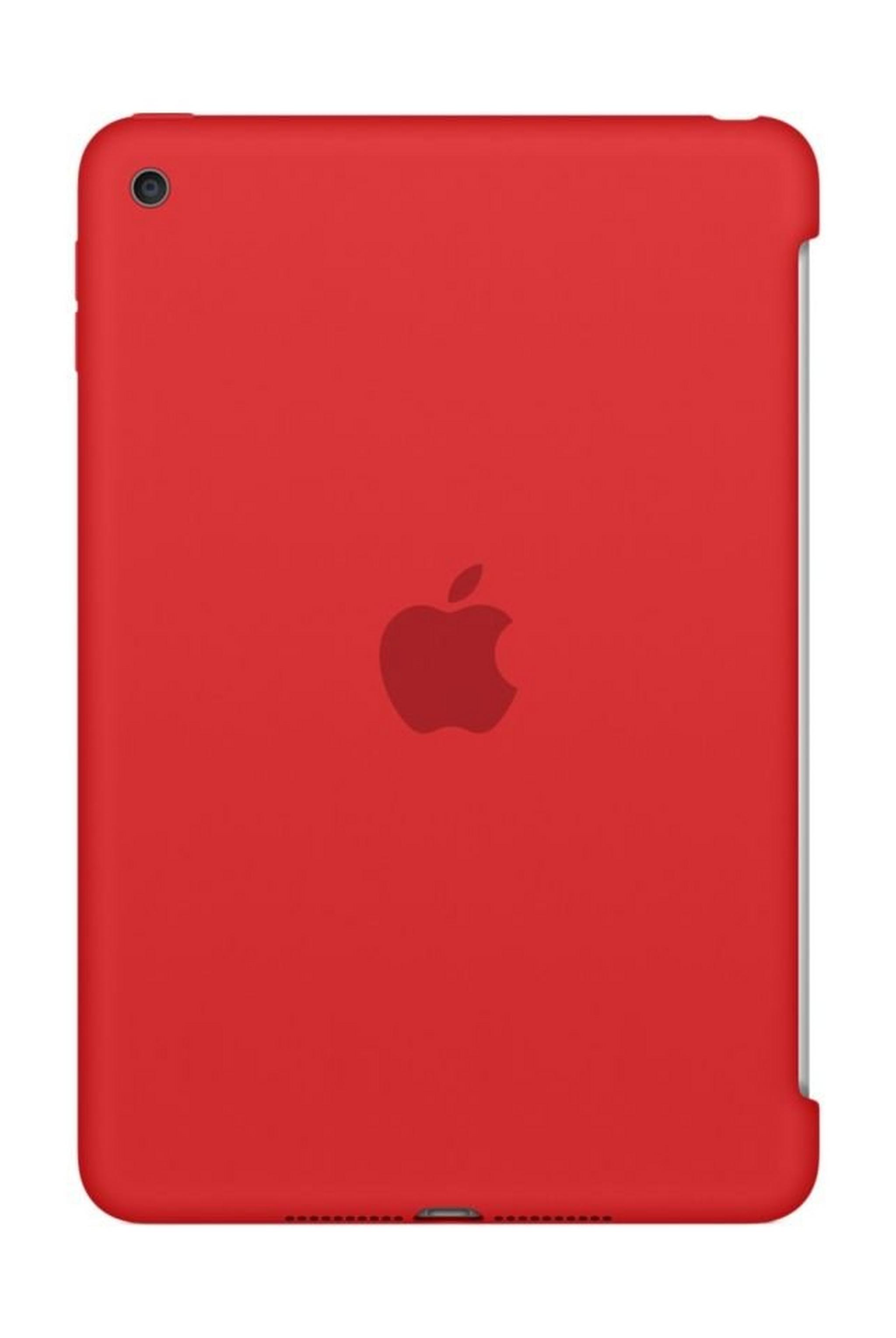 Apple iPad Mini 4 Silicone Case (MKLN2ZM/A) - Red