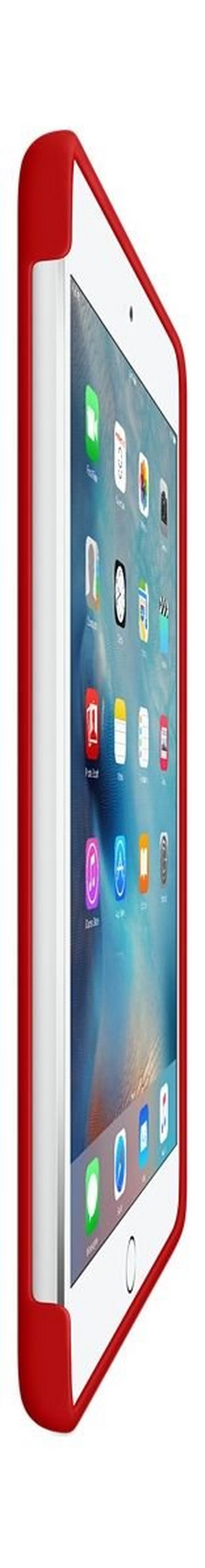 Apple iPad Mini 4 Silicone Case (MKLN2ZM/A) - Red