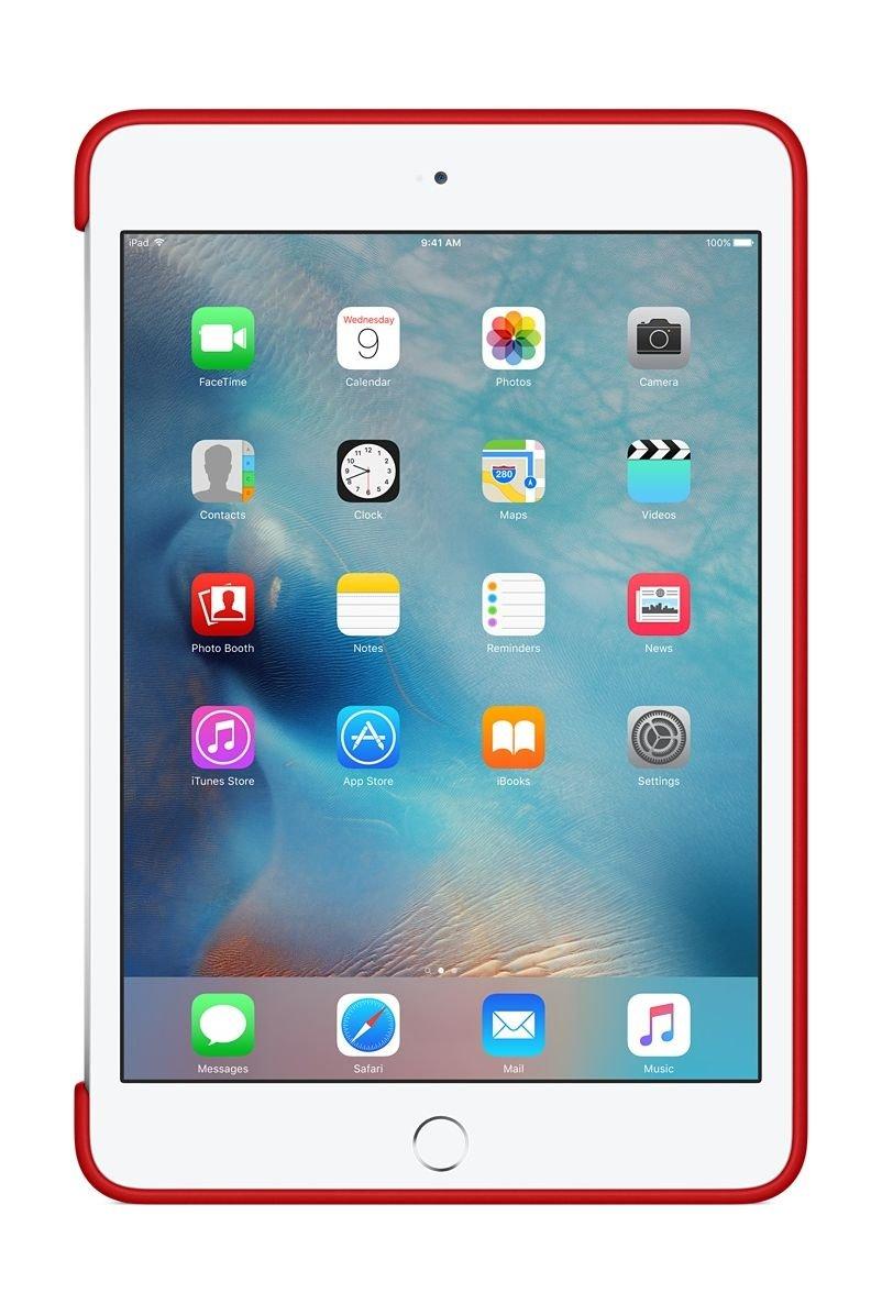 Apple iPad Mini 4 Silicone Case (MKLN2ZM/A) - Red
