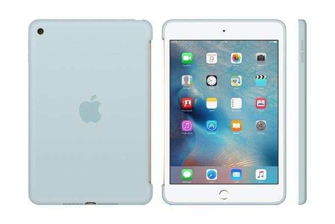 Apple Protective Silicone Case For iPad Mini 4 (MLD72ZM) - Turquoise