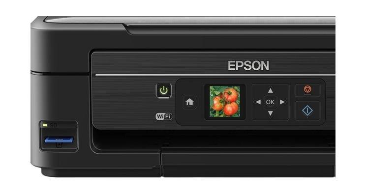 Epson L455 3-in-1 Colour Ink Tank System Wireless Printer - Black
