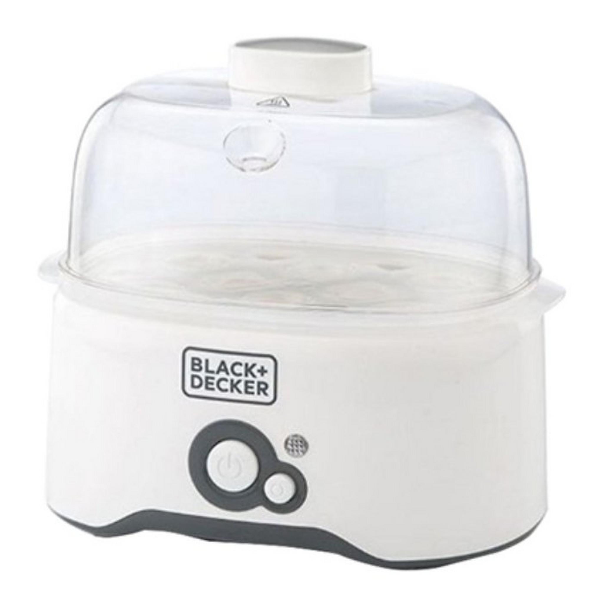 Black + Decker 280W Egg Boiler (EG200-B5) - White