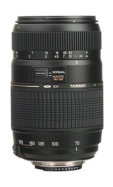 Tamron 70-300mm f/4-5.6 Di LD Macro Autofocus Lens for Nikon DSLR Camera