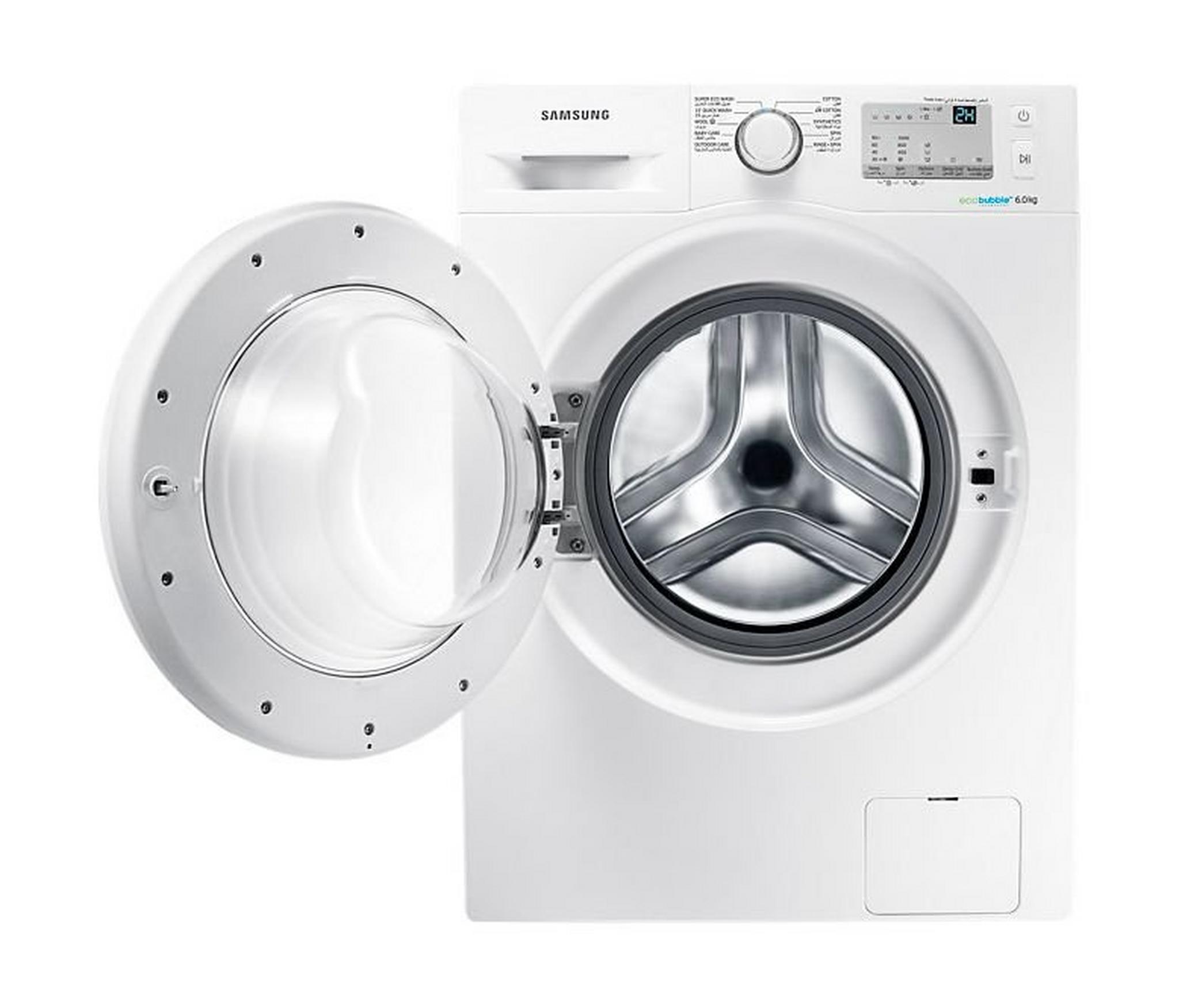 Samsung 6KG Front Load Washing Machine (WW60J3063KW) – White