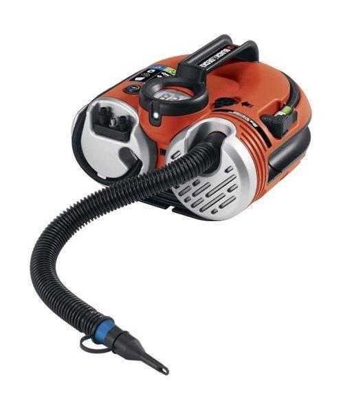 Black + Decker 12V DC 160 PSI Cordless Airstation Inflator (ASI500)