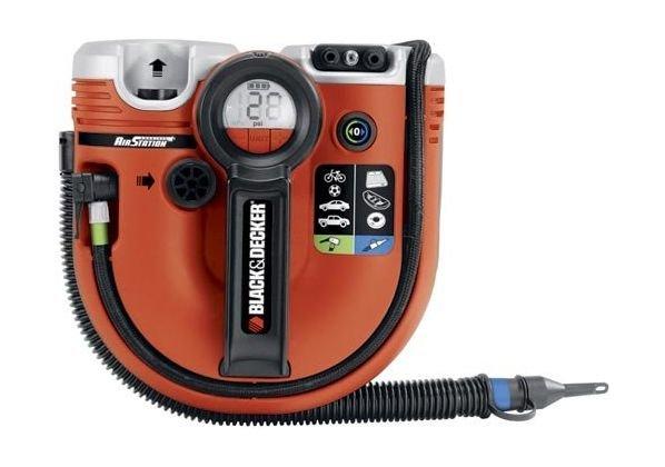 Black + Decker 12V DC 160 PSI Cordless Airstation Inflator (ASI500)