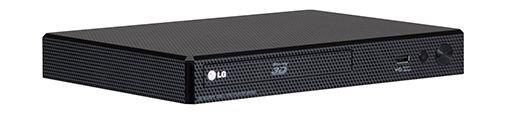 مشغل أقراص بلو راي الذكي ثلاثي الأبعاد من إل جي – أسود (BP450)
