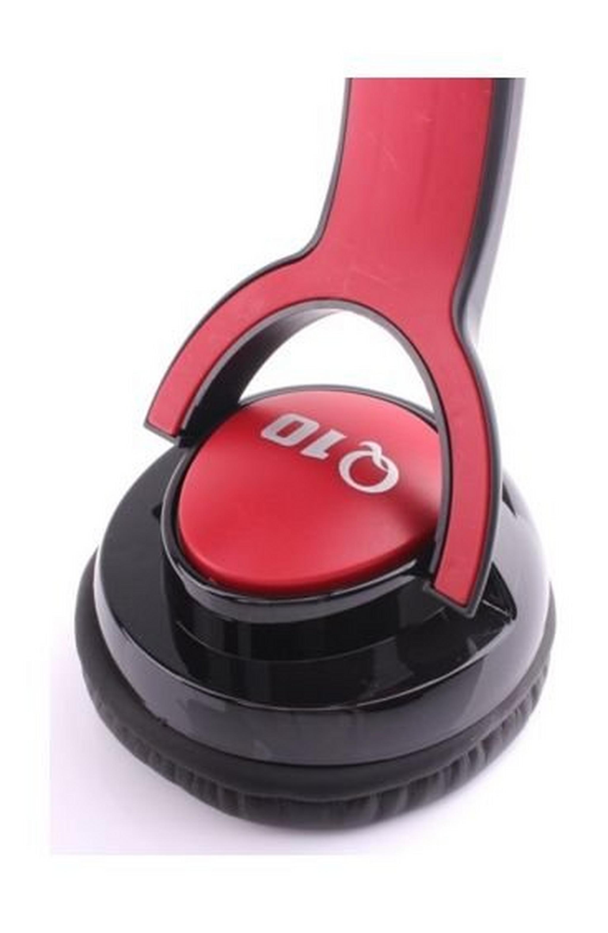 Ovleng Q10 USB Wired On-Ear Headset With Mic - Black