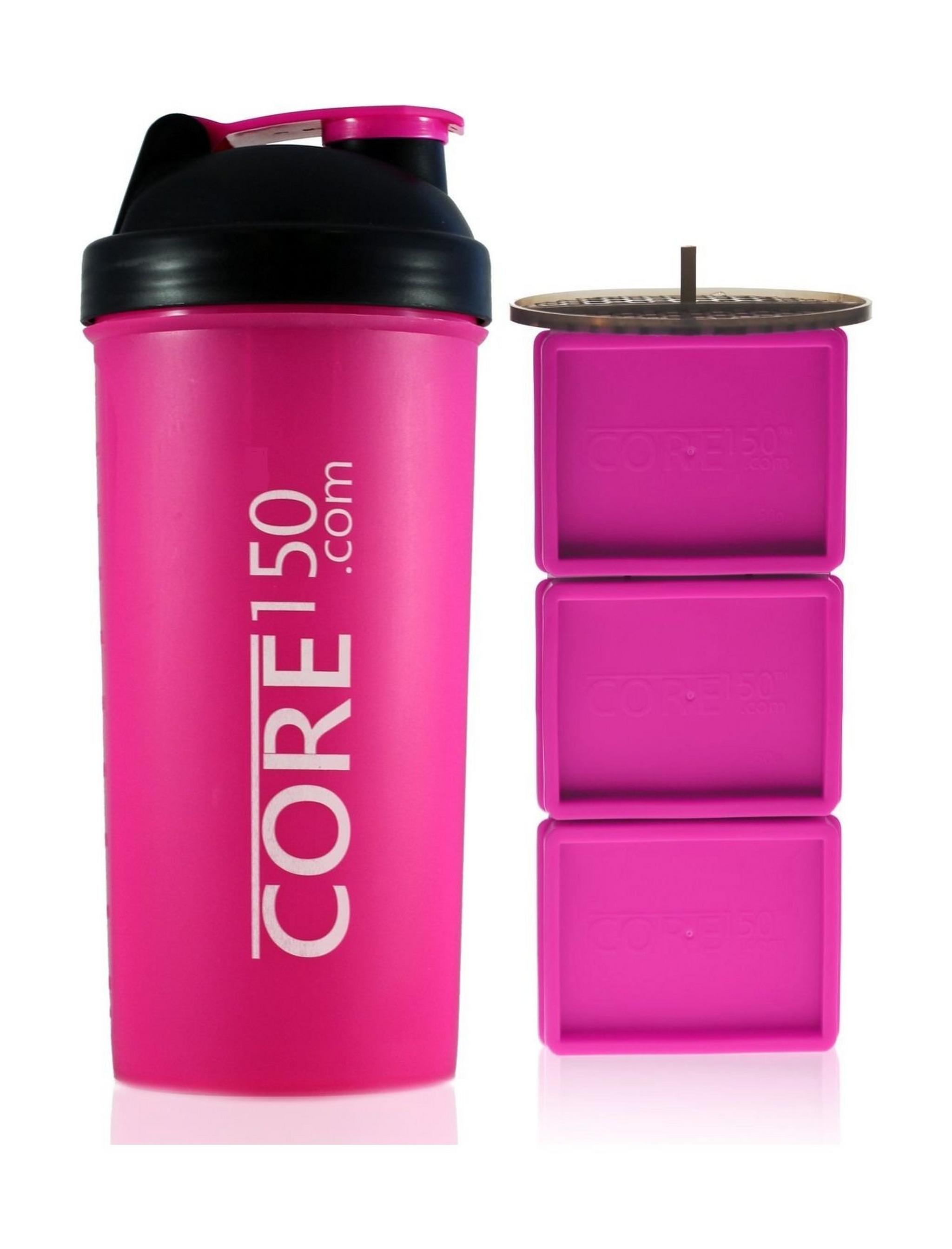 Core 150 Attitude Protein Shaker Bottle – Pink