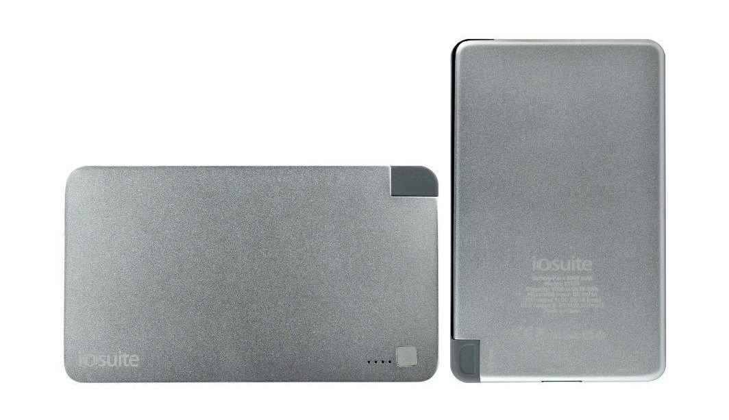 Iosuite Dual USB Power Bank 5000mAh – Silver