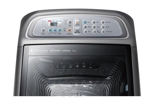 Samsung 13 Kg Top Load Washer (WA13J6730SP ) – Silver