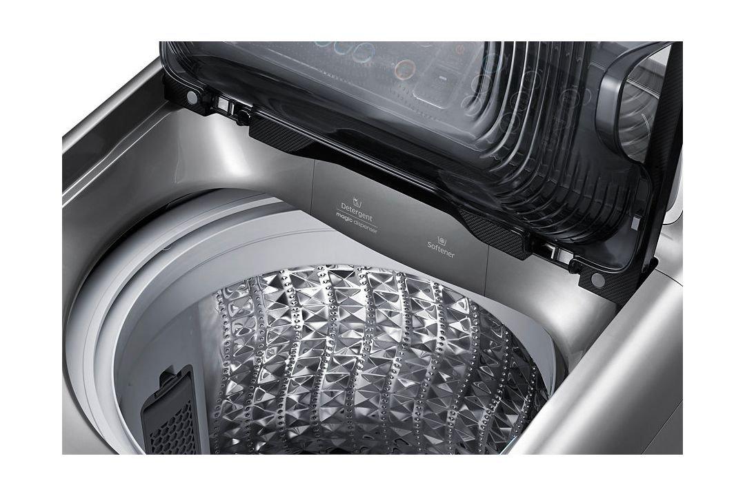 Samsung 15KG Top Loader Washing Machine (WA15J6750SP) – Silver