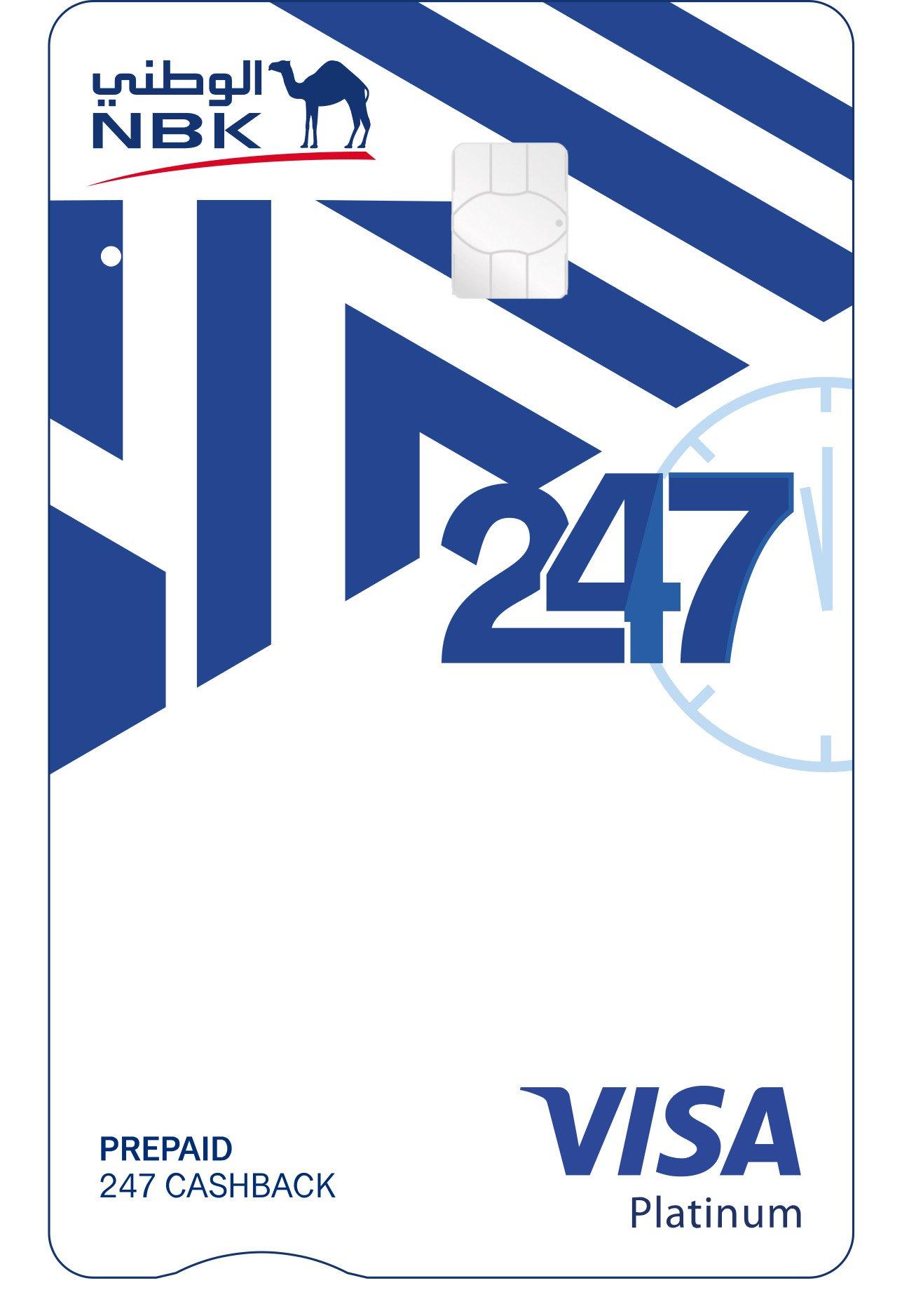 NBK 247 Cashback Prepaid Card