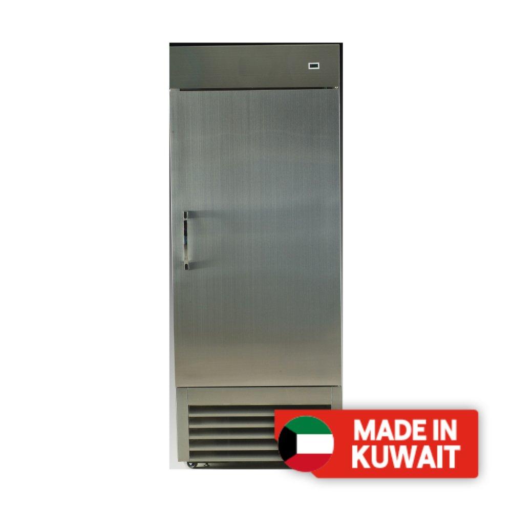 Buy Wansa 24 cft single door upright freezer (1dfs) - stainless steel in Kuwait