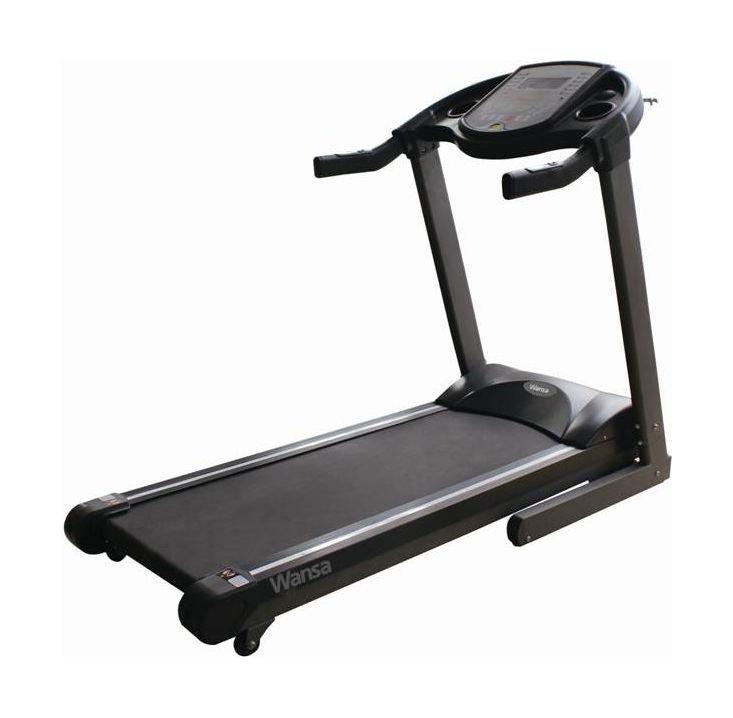 Wansa High Quality DC Motorized Treadmill + Wansa Digital Glass Scale + OTO Spring Ab Extra Exercise Equipment