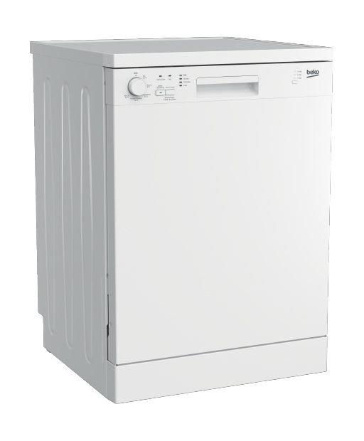 Beko 5 Program 12 Setting Dishwasher - White (DFN05210W)