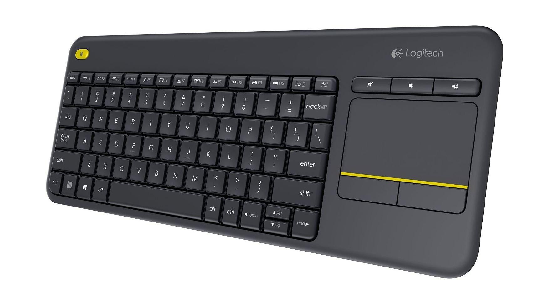 Logitech All-In-One Wireless Touch Keyboard K400 Plus - Dark