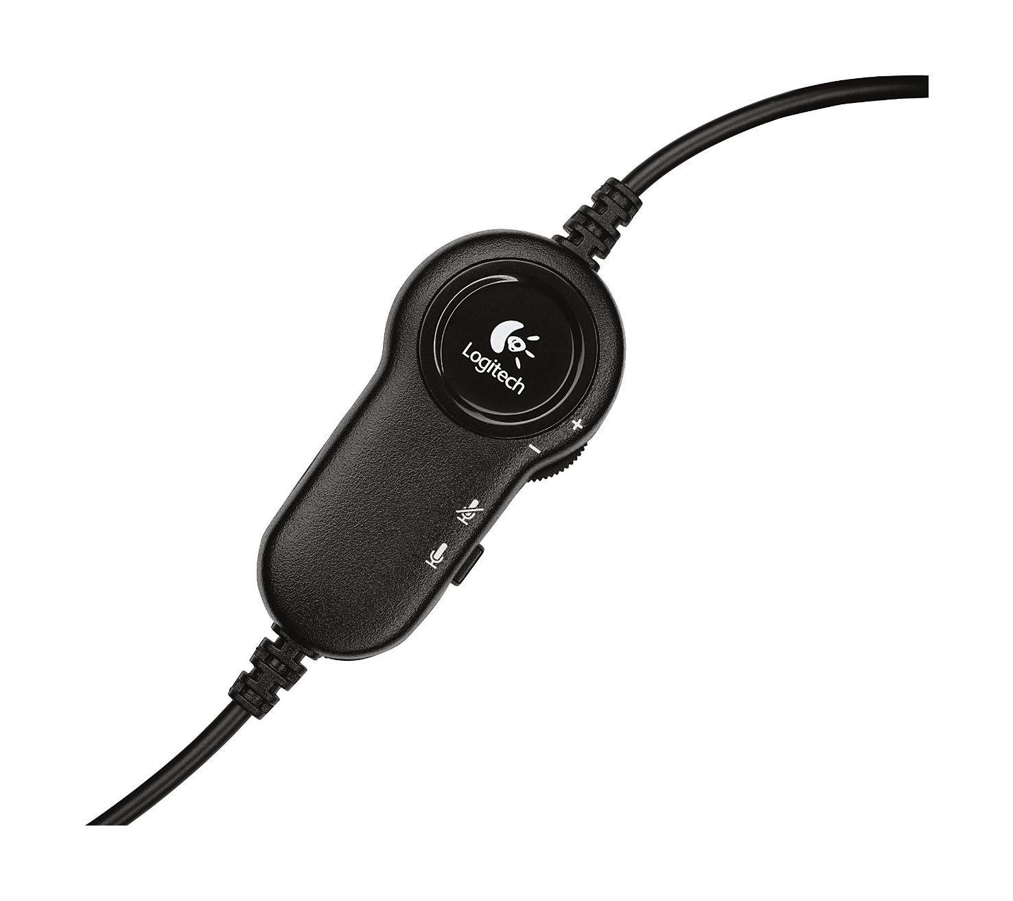 Logitech 3.5mm Analog Stereo Headset with Boom Microphone (LOG-H151) 