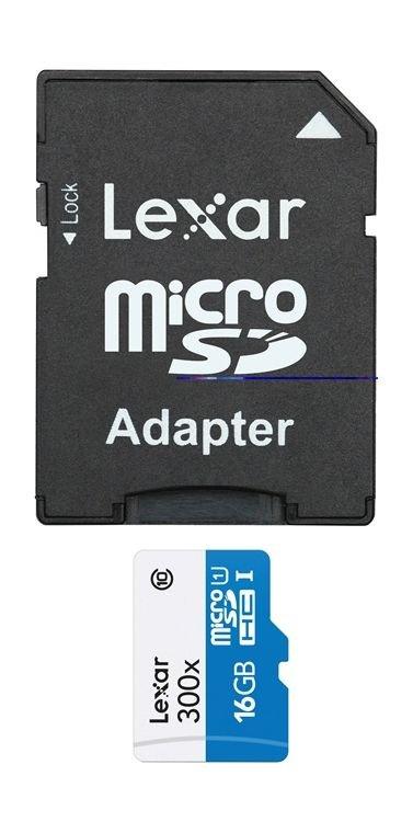 Lexar 16GB 300x micro SDHC Memory Card Price in Kuwait Xcite