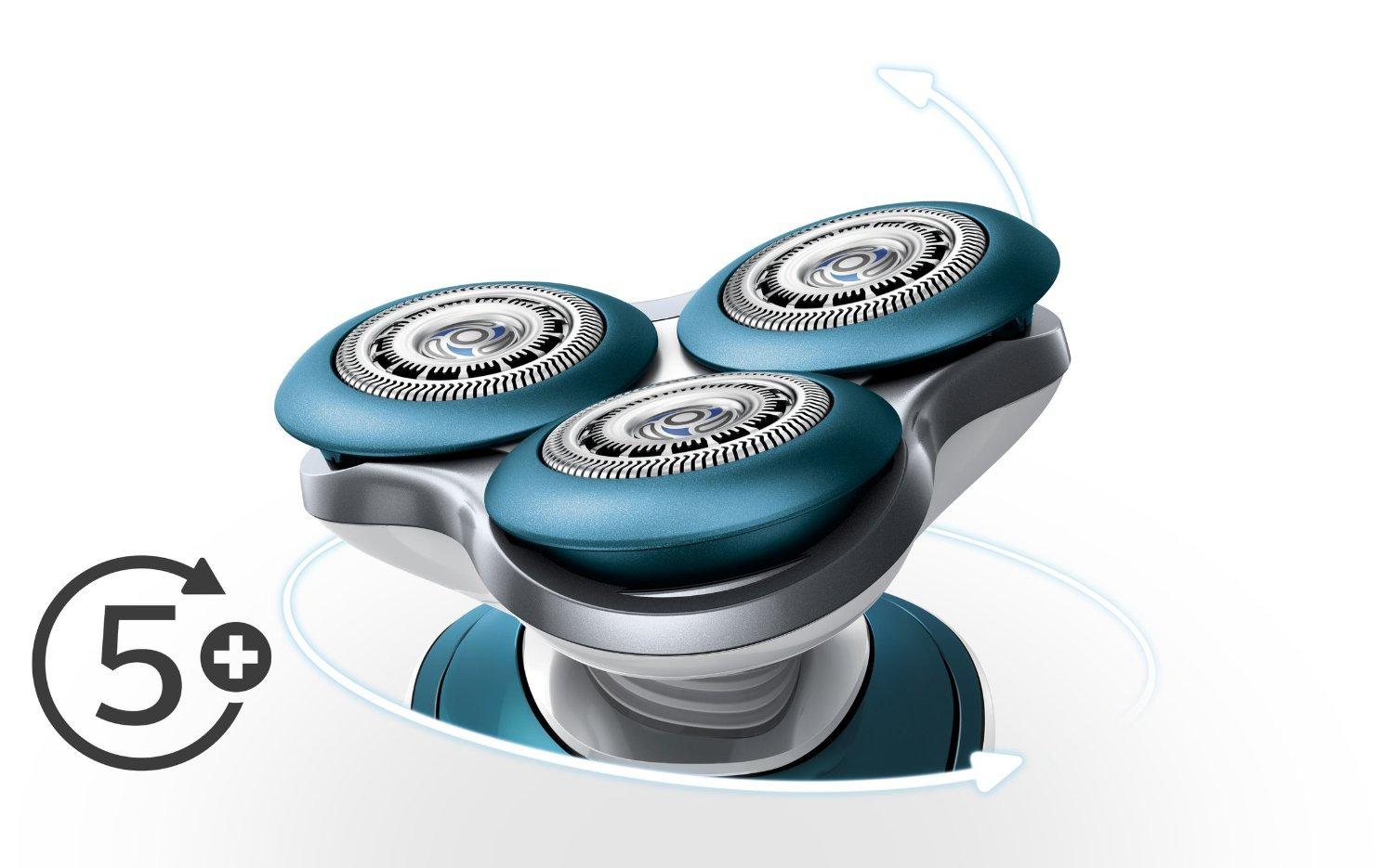 Philips S7370/12 Series 7000 Electric Shaver with Precision Trimmer