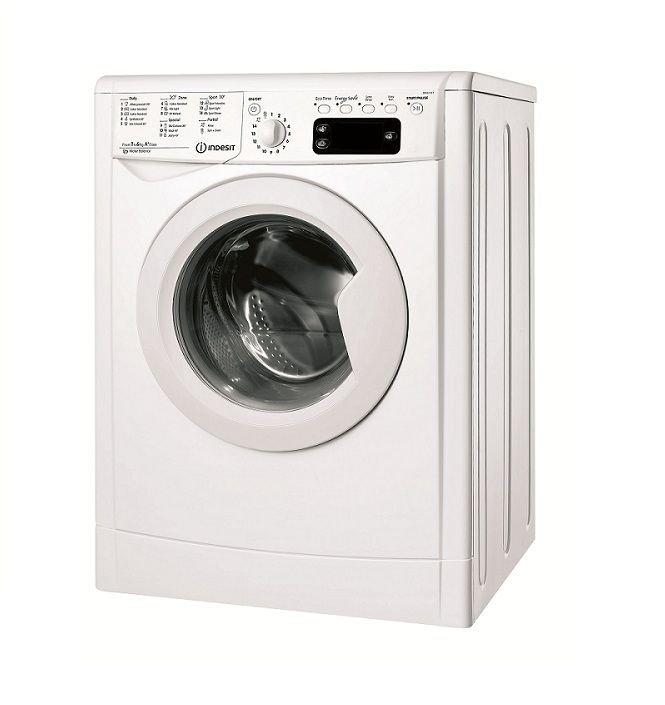 Indesit IWE61051CECO 6Kg Front Load Washer + Indesit IDV 75(KW) Front Loader Air-Vented Dryer 7kg + Wansa Washer and Dryer Stacking Unit