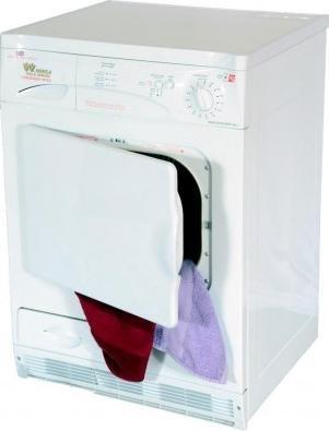 Wansa Gold WGFL80126WHT Front Load 8kg Washer + Wansa Gold WGFCD703-WHT-UK7 Condenser Dryer 7kg + Wansa Washer and Dryer Stacking Unit