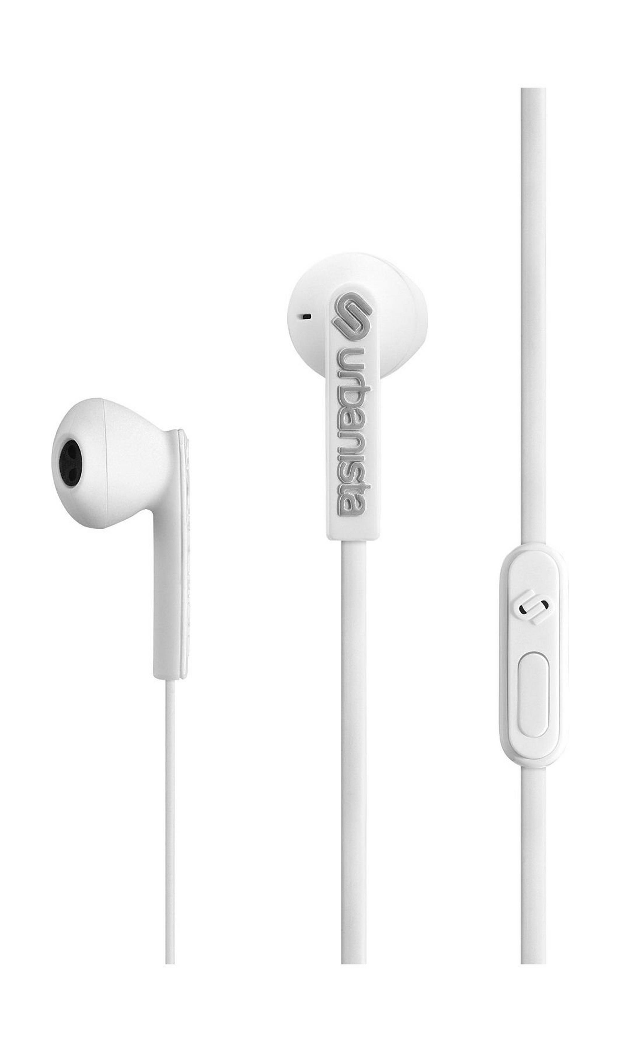 Urbanista San Francisco Wired In-ear Earphones with Mic URB-1032503 - White