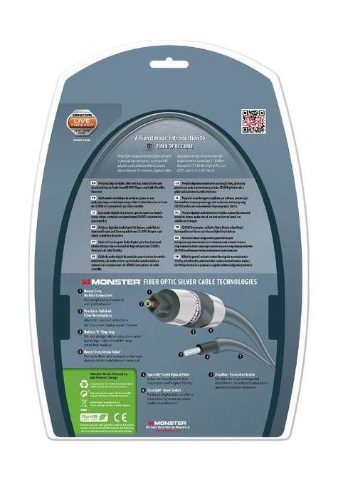 Monster Digital Toslink Cable - 1.5m (MC 400DFO2)