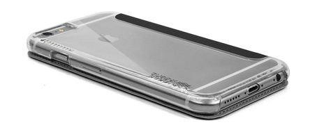 غطاء حماية من الجلد لهاتف آيفون ٦ إس من إكس دوريا - أسود