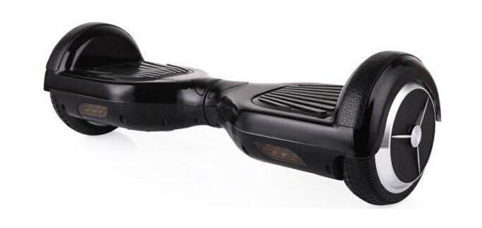 D1 2-Wheel Portable Electric Scooter 10Km/H with LED - Black