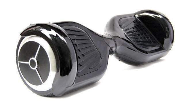 D1 2-Wheel Portable Electric Scooter 10Km/H with LED - Black