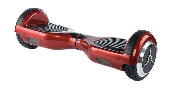 D1 2-Wheel Portable Electric Scooter 10Km/H with LED - Red