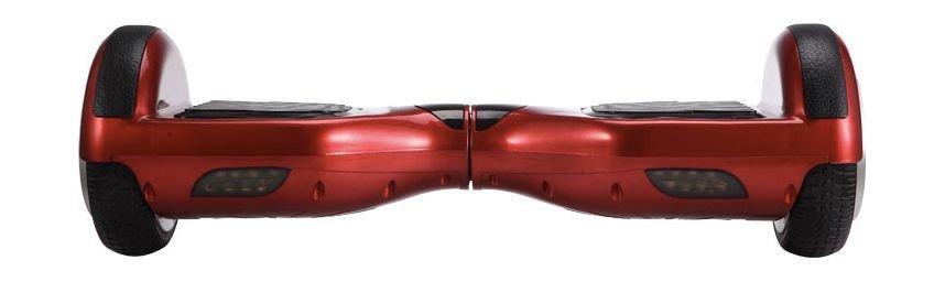 D1 2-Wheel Portable Electric Scooter 10Km/H with LED - Red