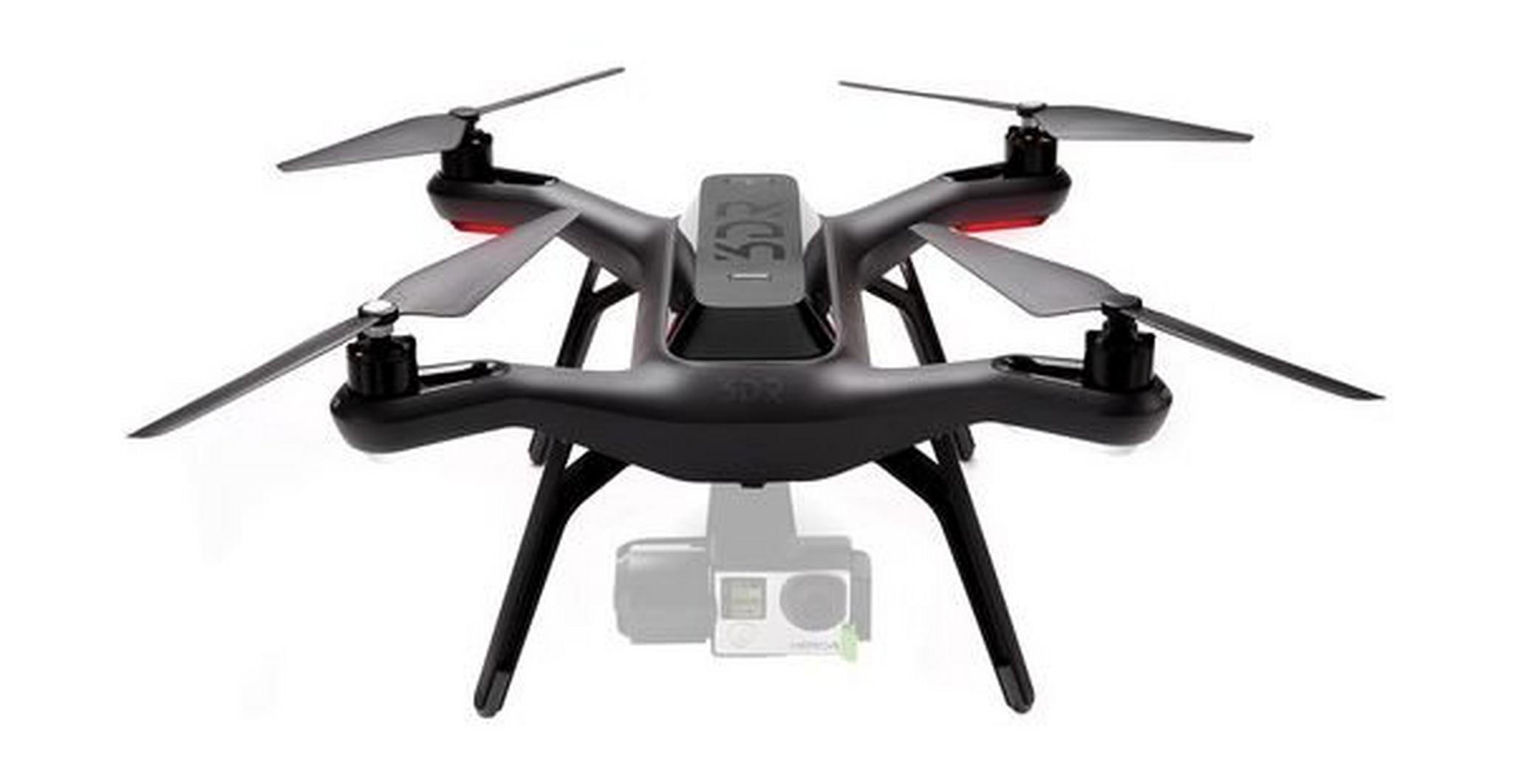 3DR Solo Drone Quadcopter without 3-Axis Gimball - Black