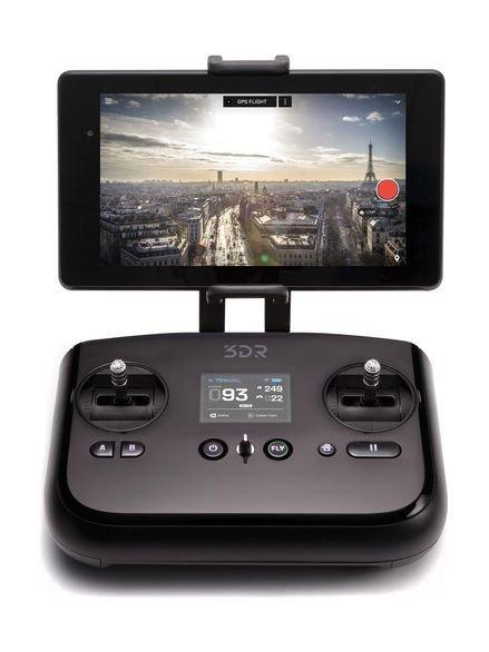 طائرة سولو درون كوادكوبتر بدون حامل ثلاثي المحاور من ٣ دي آر – أسود