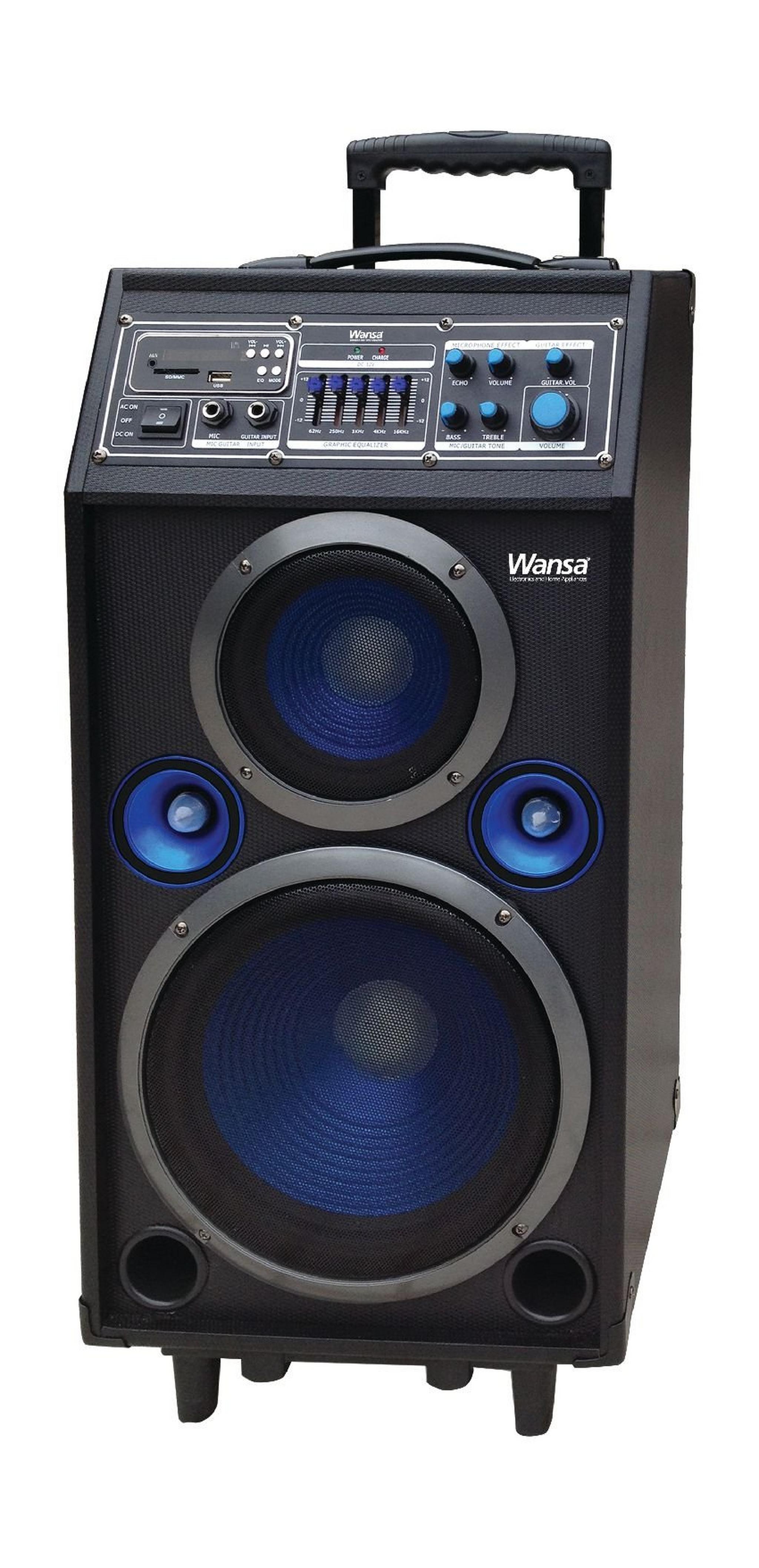 Wansa Bluetooth Trolley Speaker with USB Connection (CA-316) - 160W