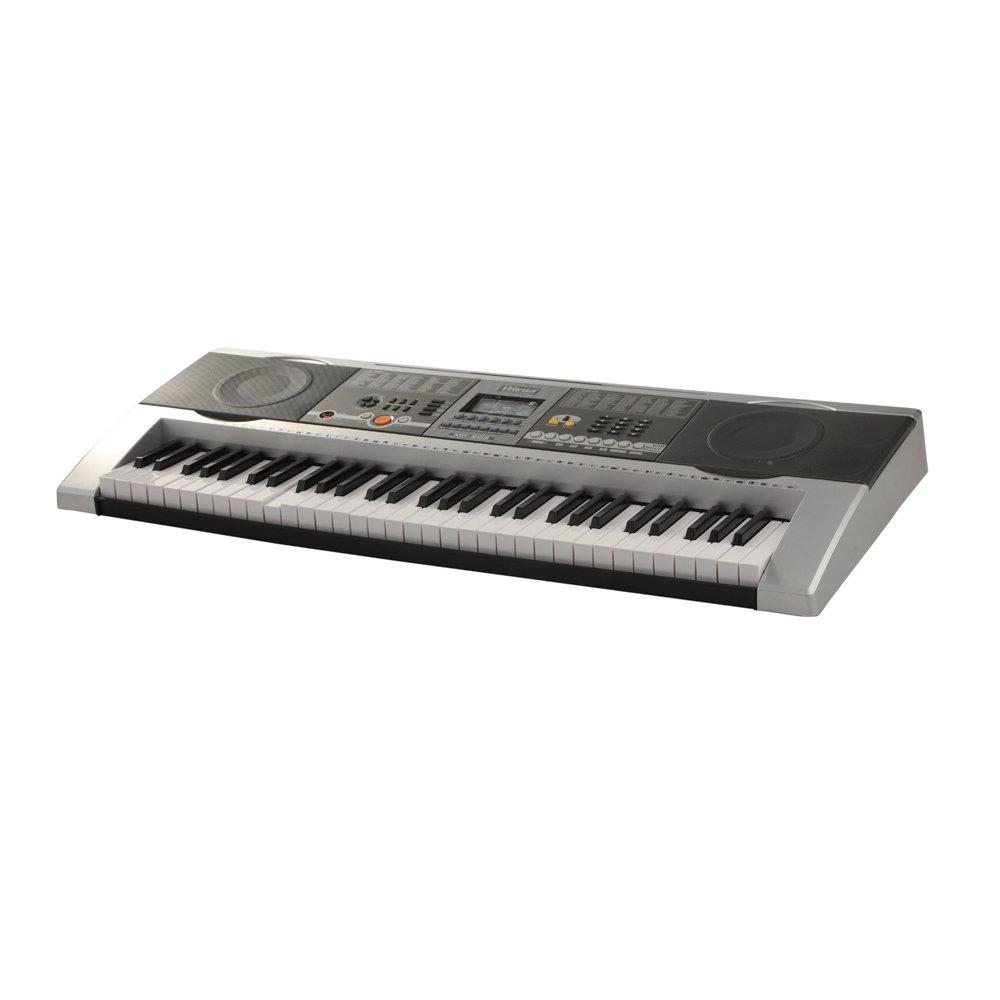 Wansa 61 Keys Musical Keyboard (MK-805) - Silver