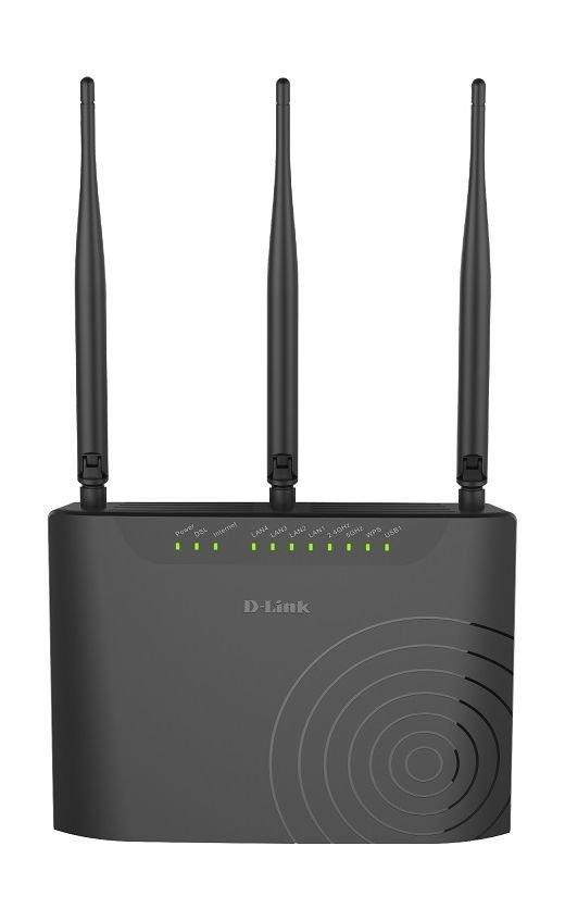 D-Link DSL-2877AL Dual Band Wireless AC750 ADSL2+ Modem Router