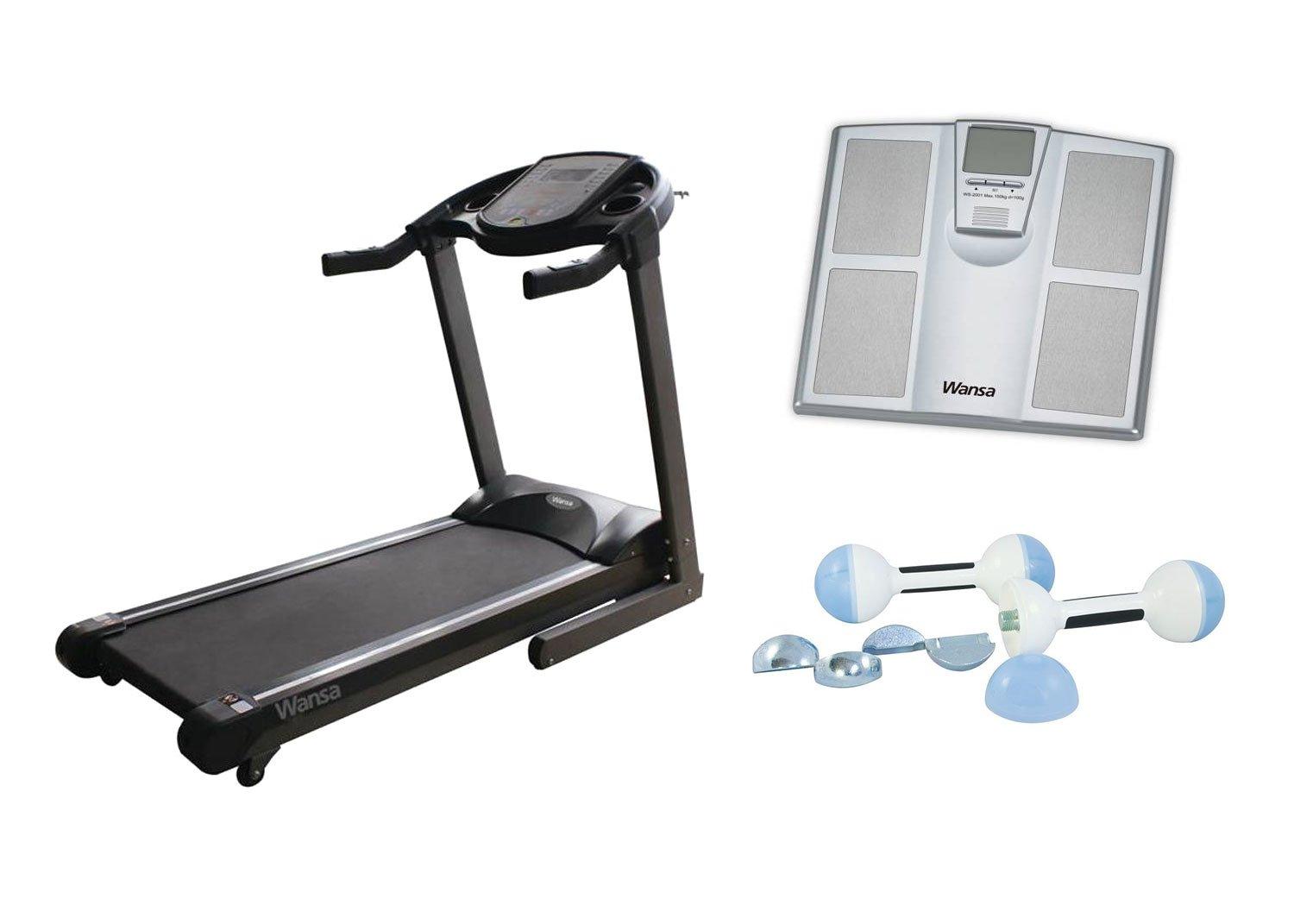 Wansa high quality foldable treadmill clearance