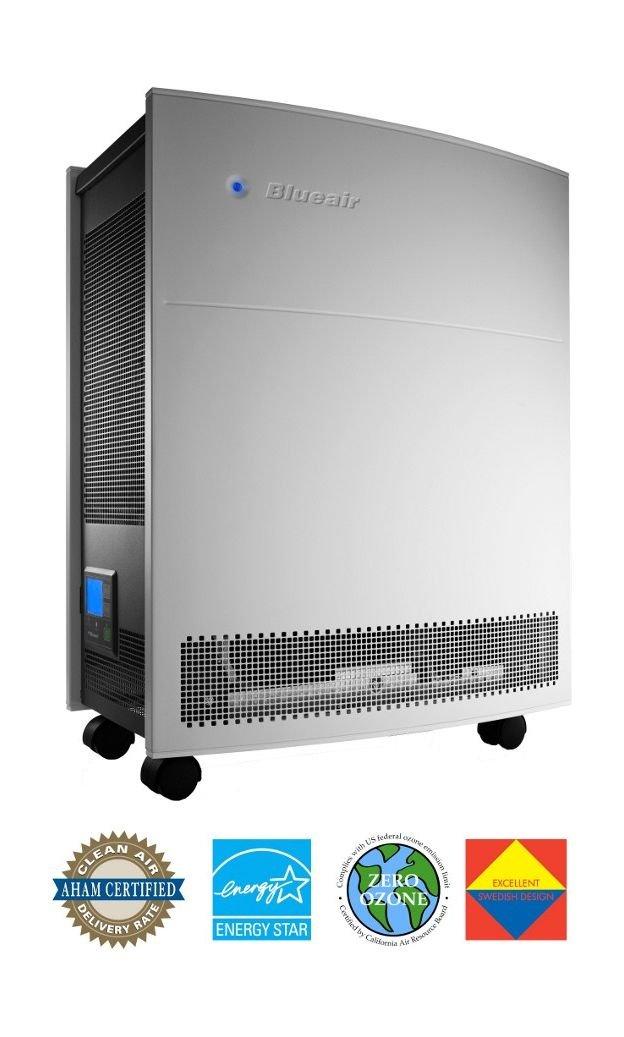 BlueAir 650E Air Purifier with Remote + Blueair 500/600 Series Smoke Stop Filter + Blueair 500/600 Series Particle Filter