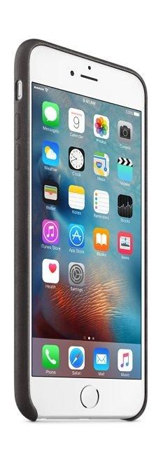 Apple iPhone 6s Leather Case - (MKXW2ZM/A) Black